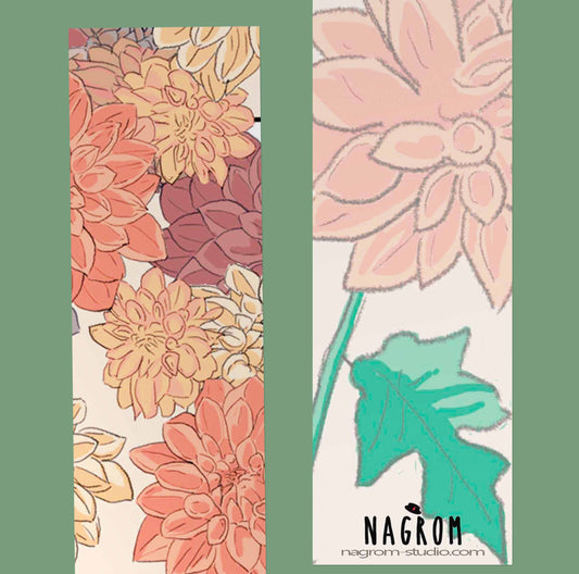 MARQUE PAGE DAHLIA
