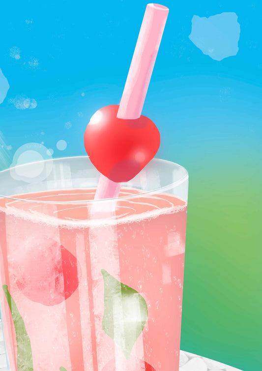 Cocktail cerise (A4)