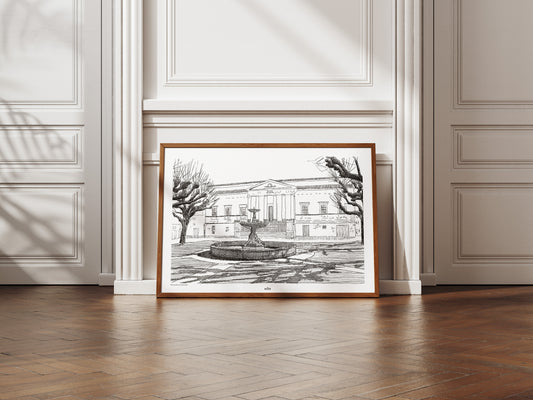 Palais de Justice en noir uni, Angoulême