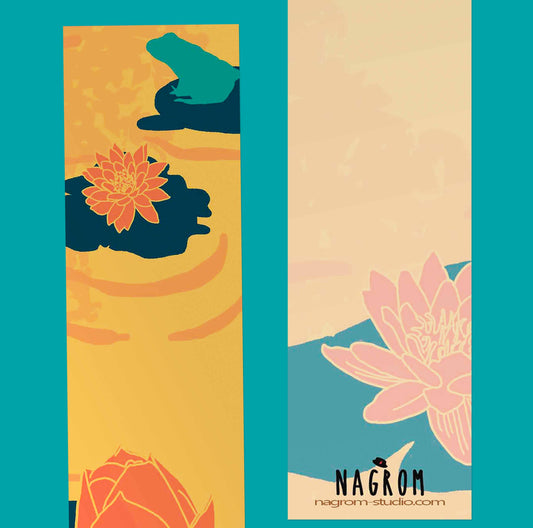 MARQUE PAGE NENUPHAR