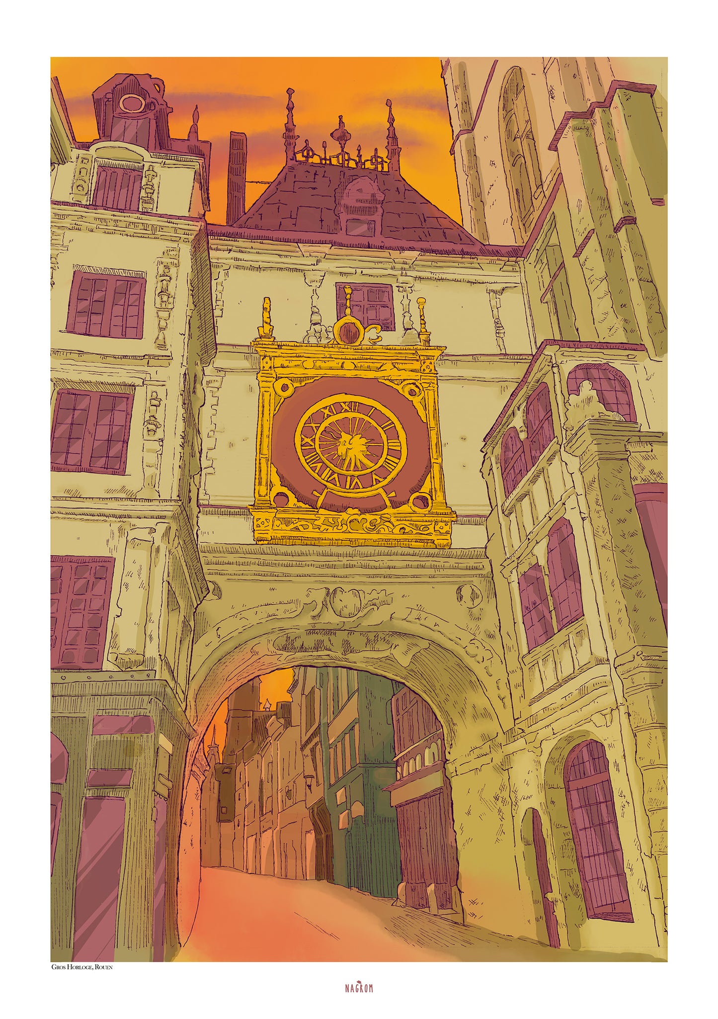 Le Gros-Horloge, Rouen