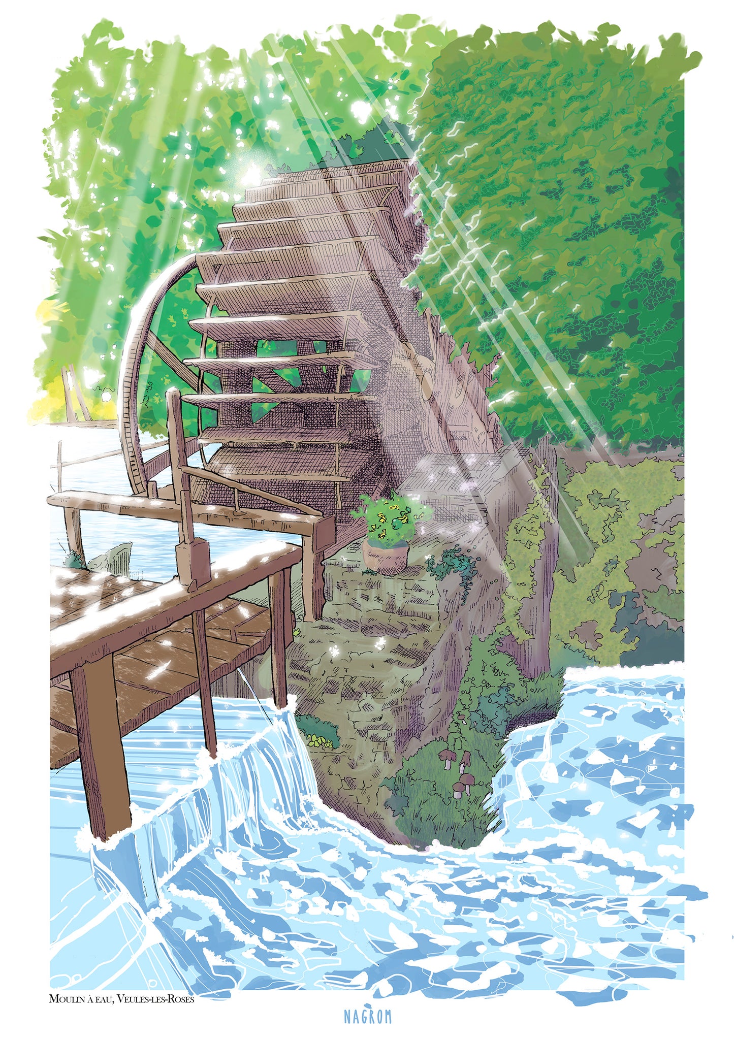 Moulin à eau, Veules-les-Roses