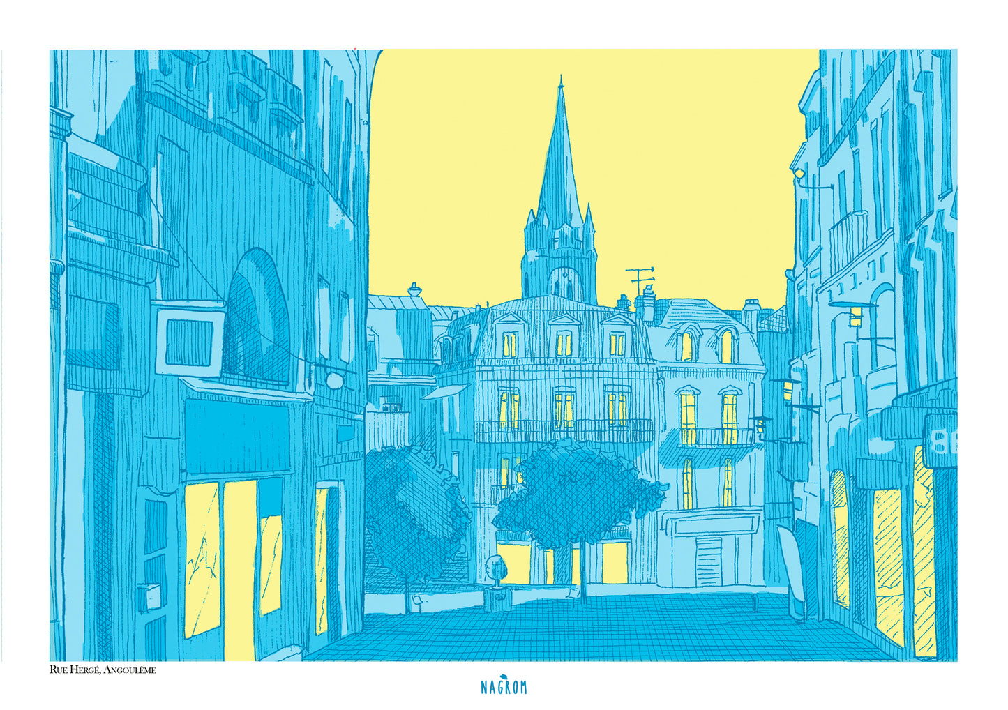 Rue Hergé, Angoulême