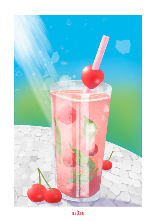 Cocktail cerise (A4)