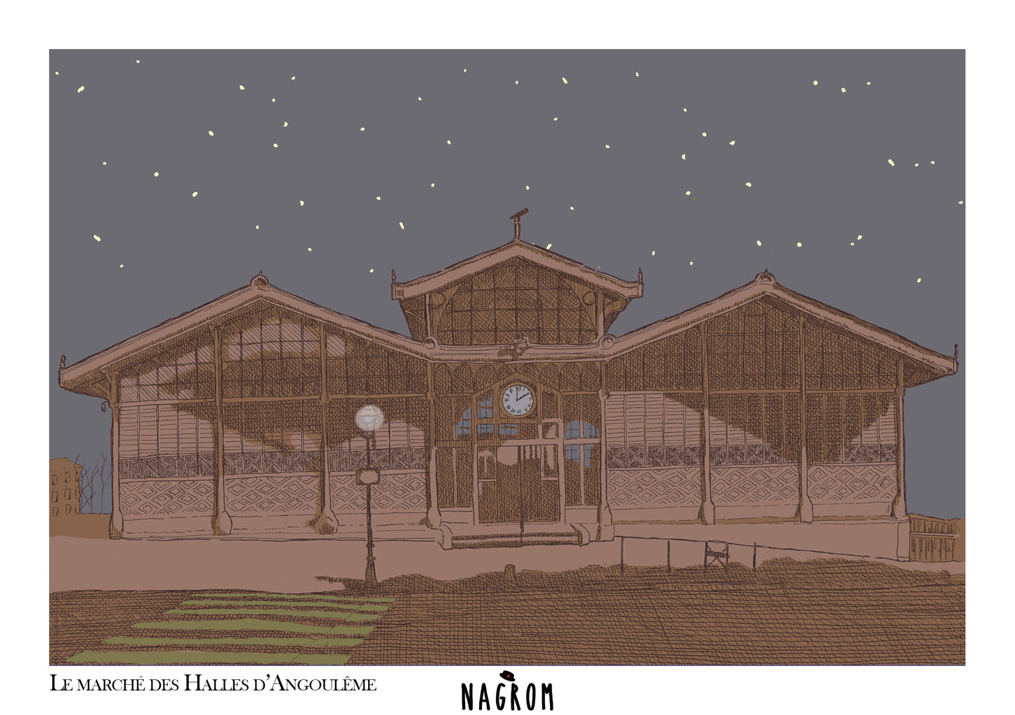Marché des Halles de nuit, Angoulême