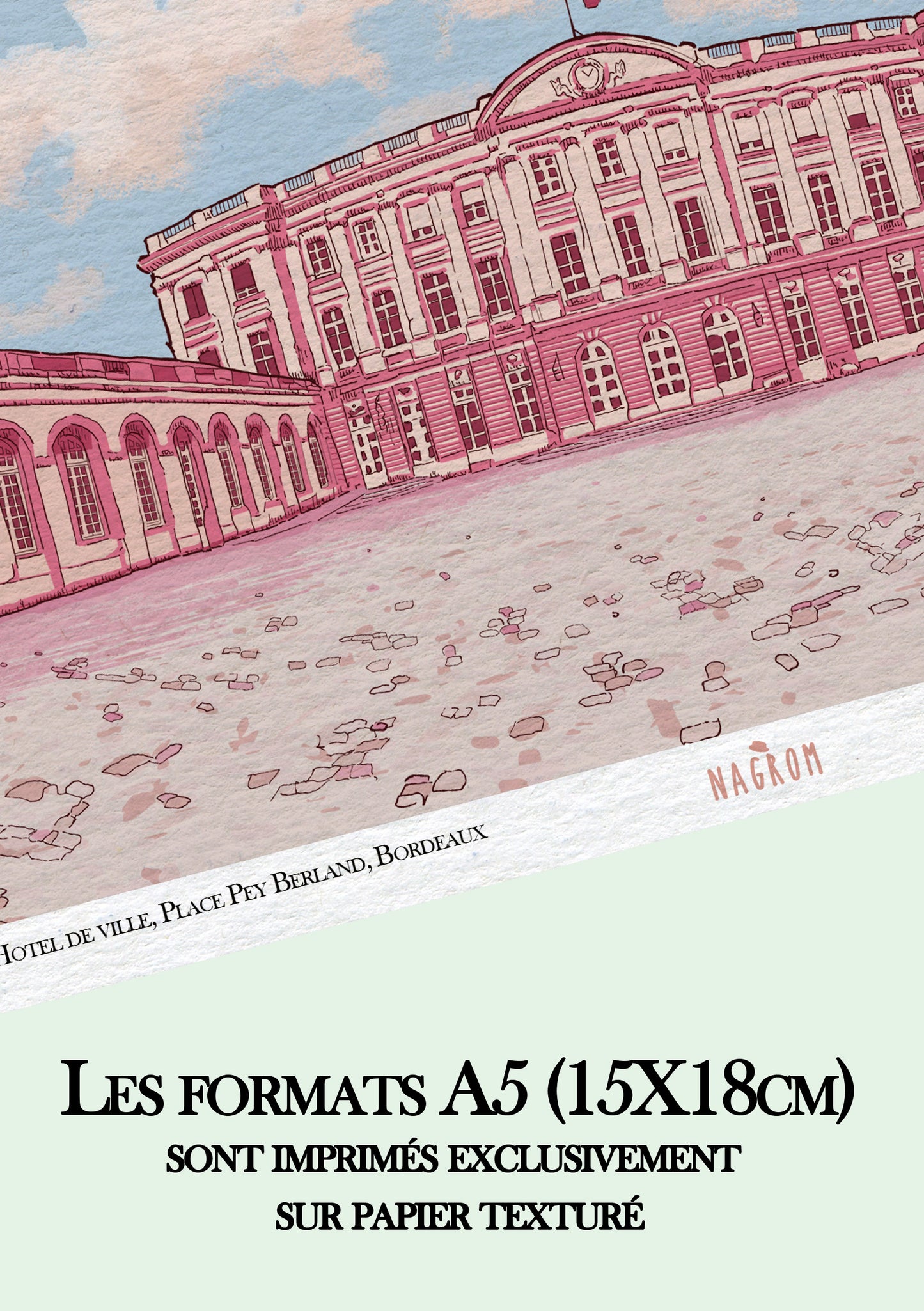 L'Hôtel de ville Place Pey Berland, Bordeaux