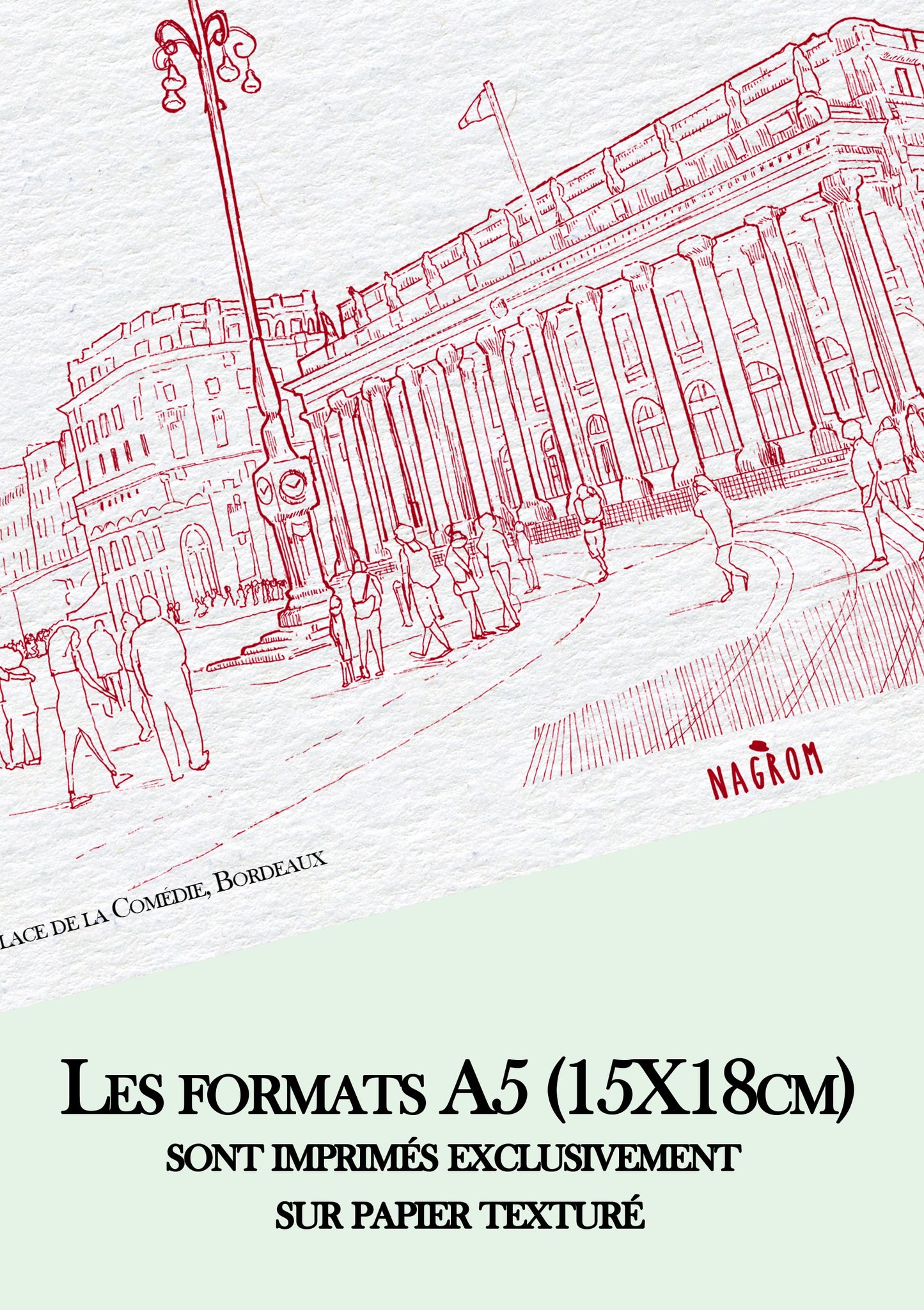 Place de la Comédie en bordeaux uni, Bordeaux