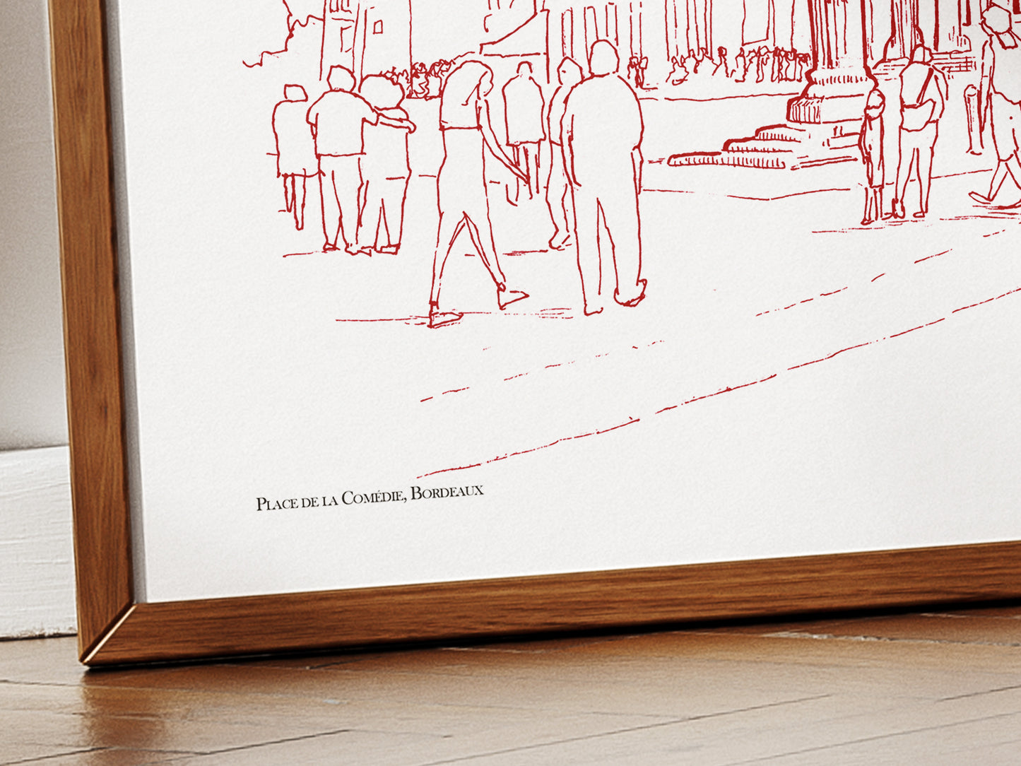 Place de la Comédie en bordeaux uni, Bordeaux