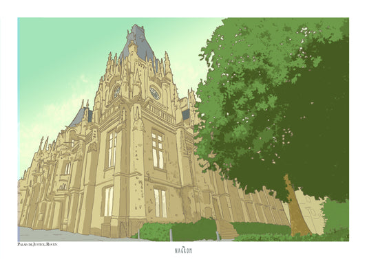 Le Palais de justice, Rouen