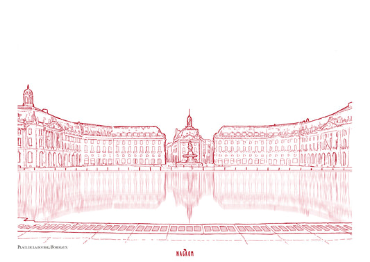 Place de la Bourse en Bordeaux, Bordeaux